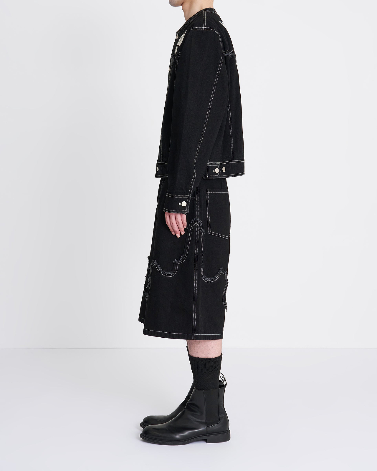 【26SS】ハンドエンブロイダリーデニムジャケット