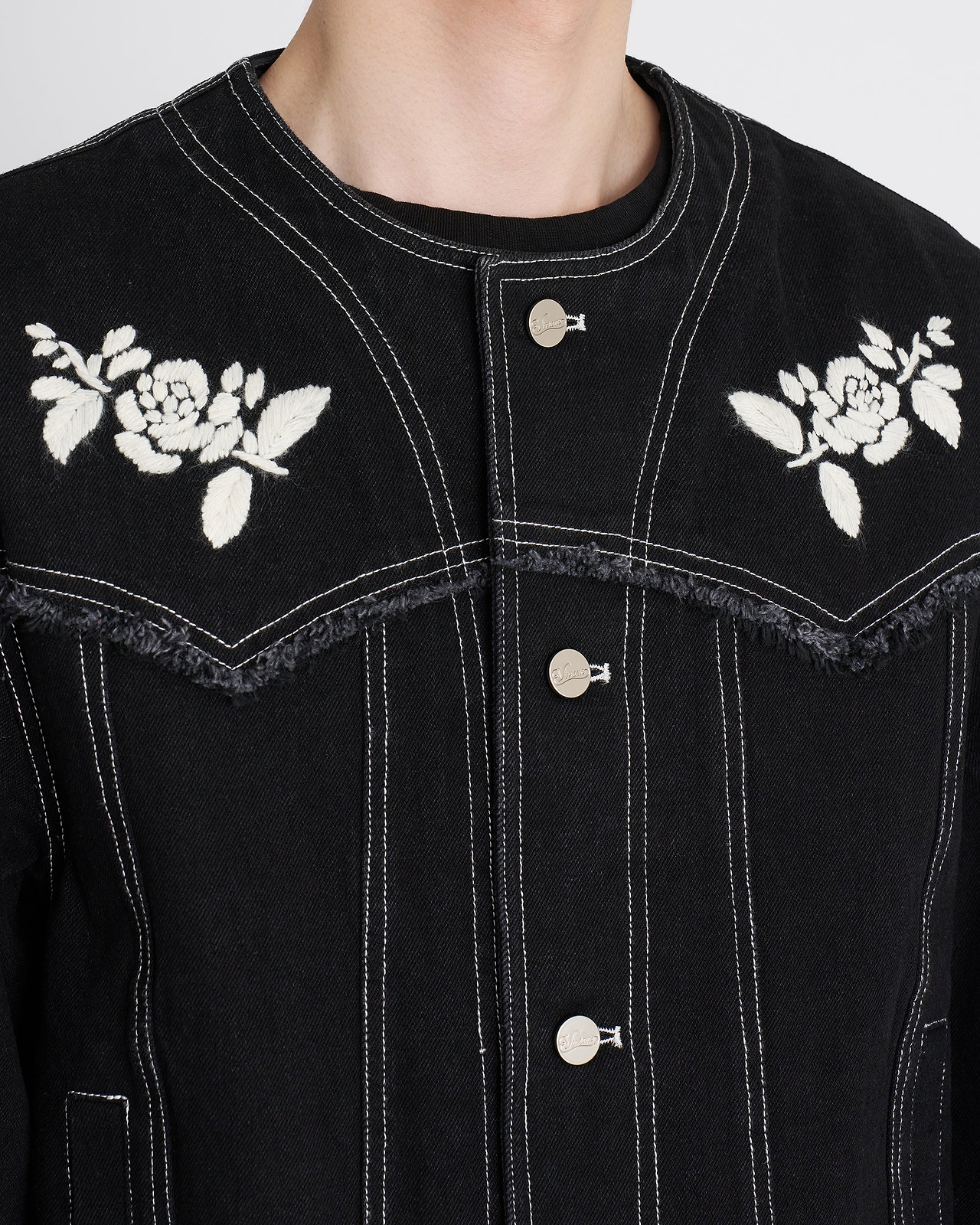 【26SS】ハンドエンブロイダリーデニムジャケット