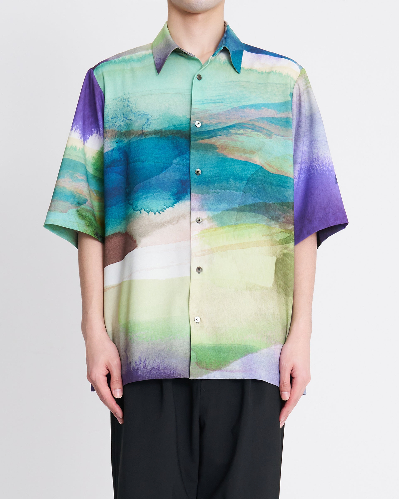 【26SS】レギュラーカラー ハーフスリーブシャツ