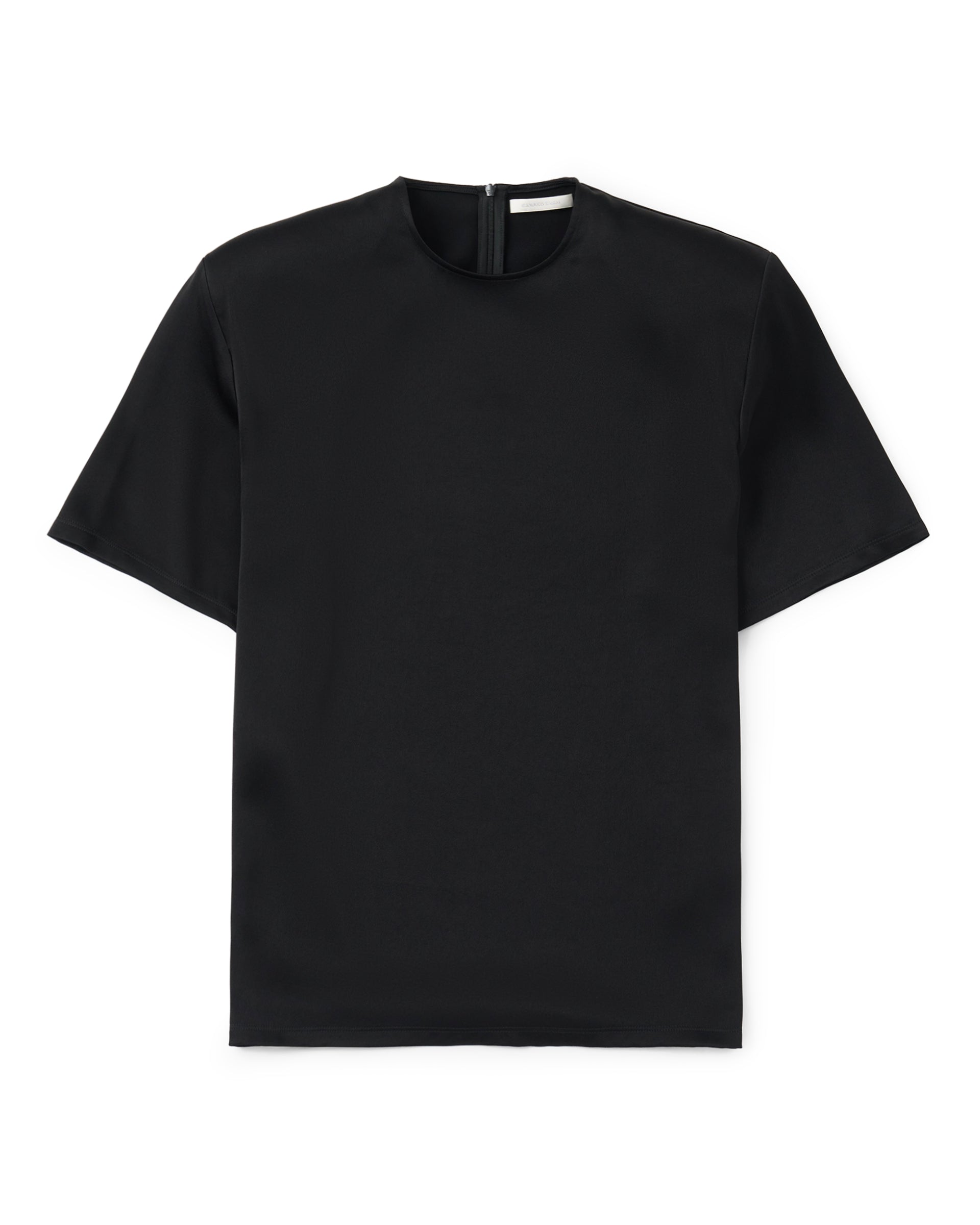 KANAKO SAKAI】サテンショルダーパッドTシャツ | 無地 | 2way | F