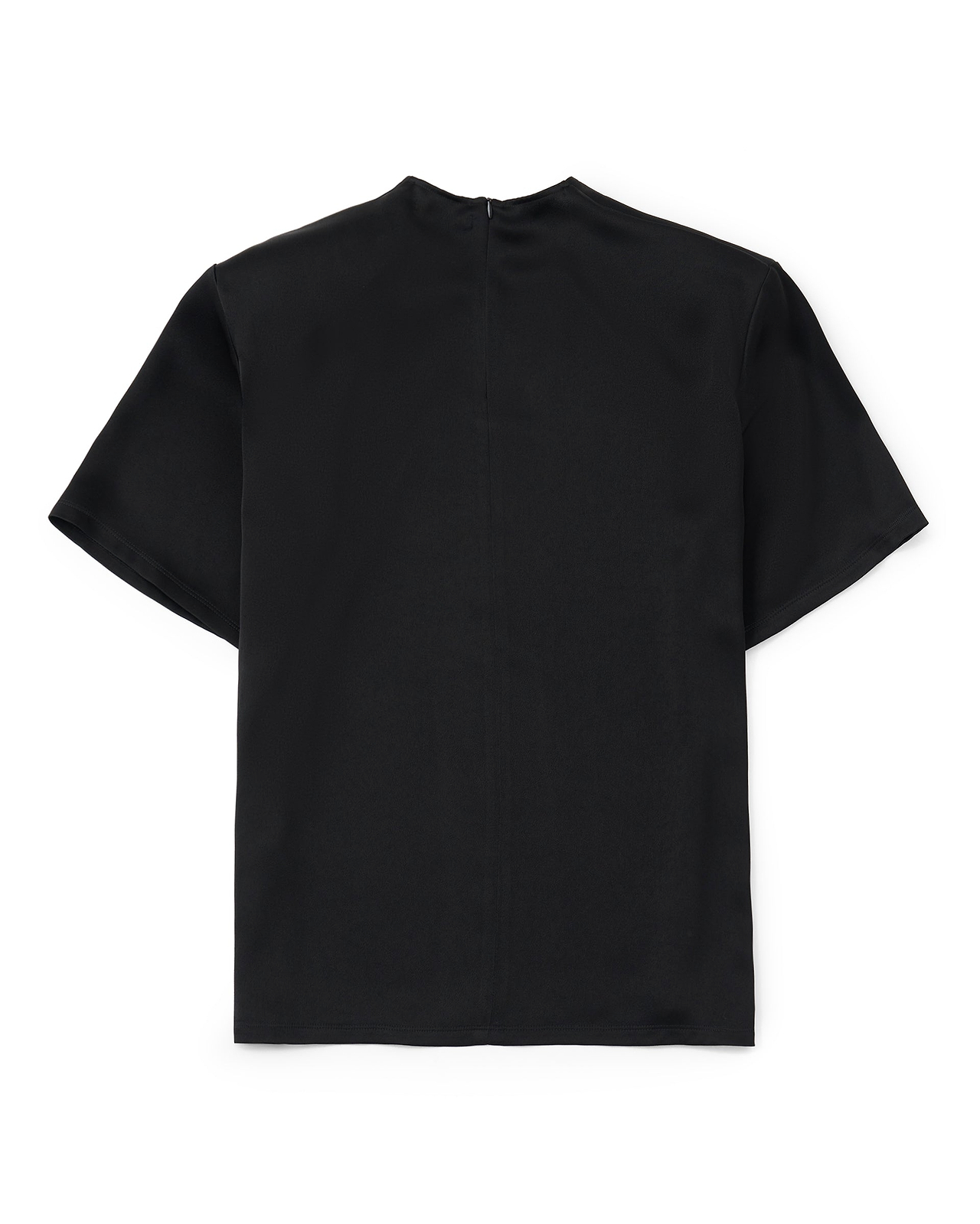 【26SS】サテンショルダーパッドTシャツ