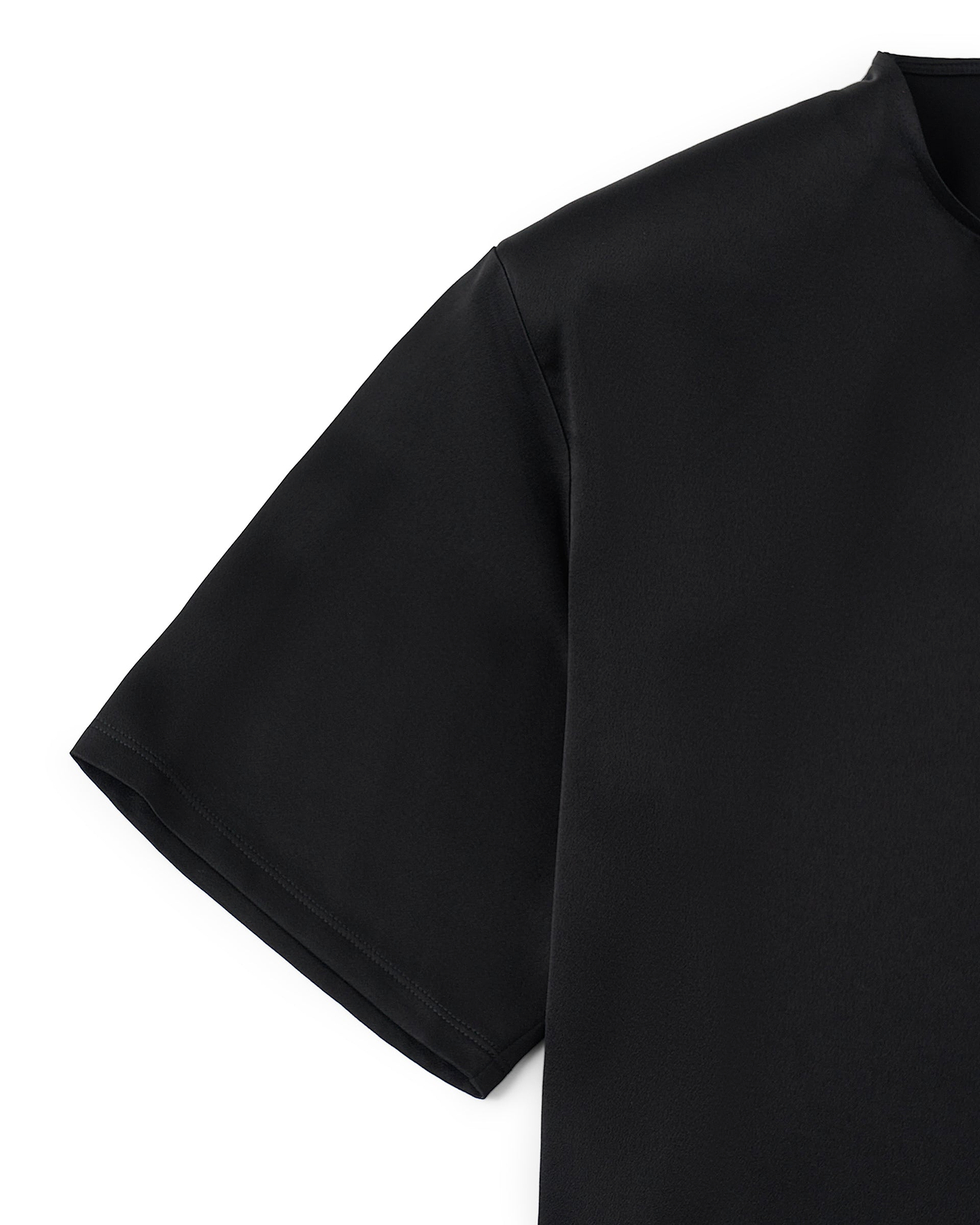 【26SS】サテンショルダーパッドTシャツ
