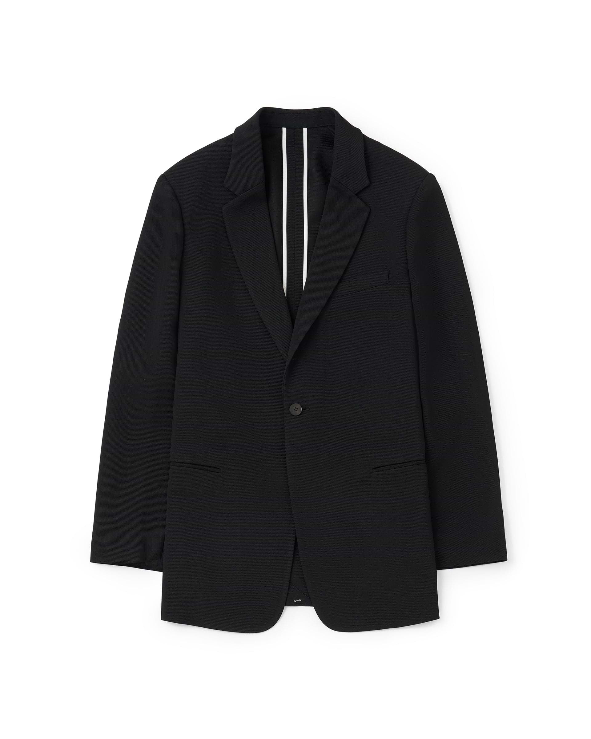 OVERCOAT】シングルブレストジャケット インレーヨントリコチン