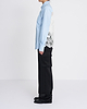 【26SS】ストライプ レースバックパネルシャツ