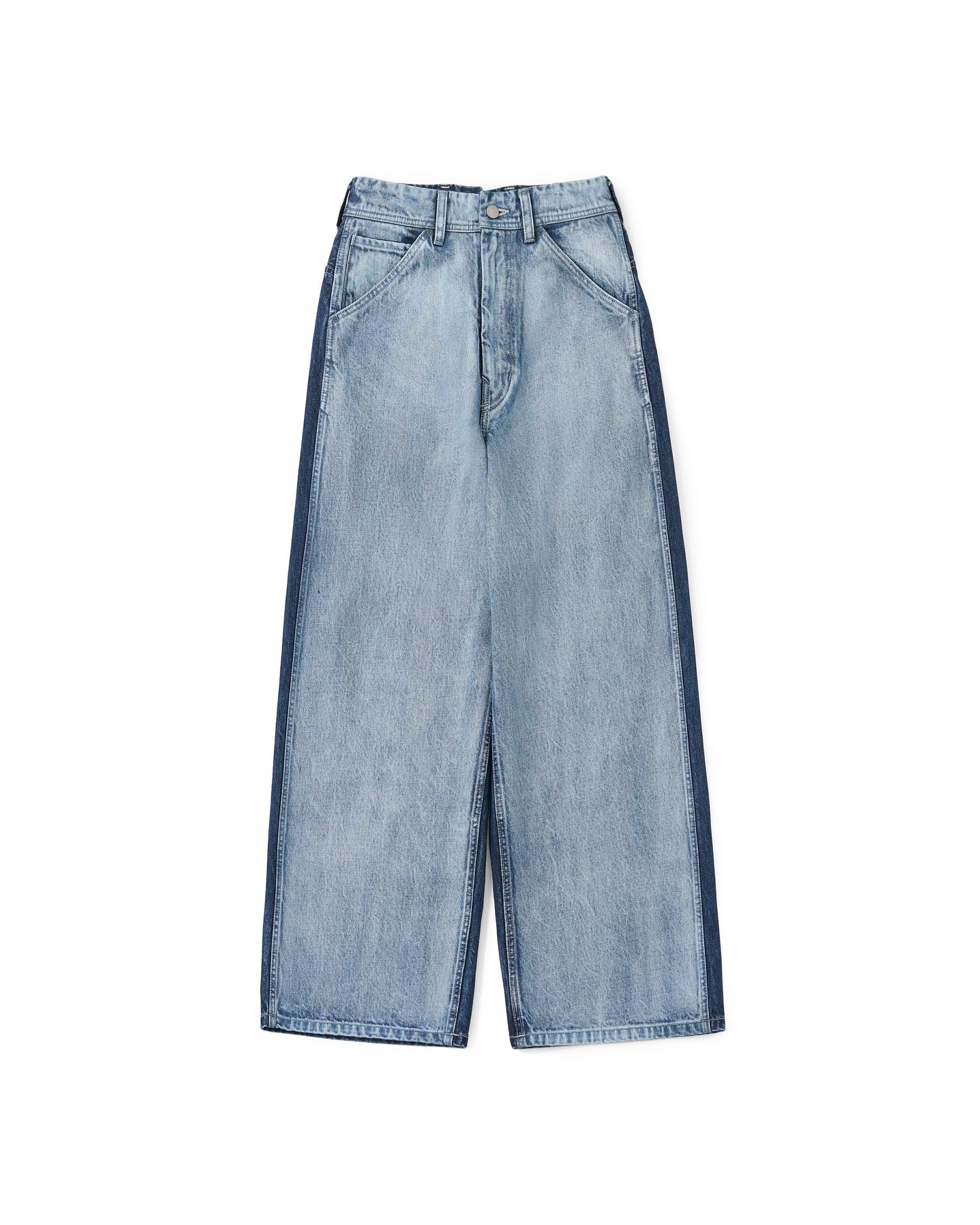 Nomàt】ツートンデニムバックアジャストパンツ | 定番 代表 | カーブ