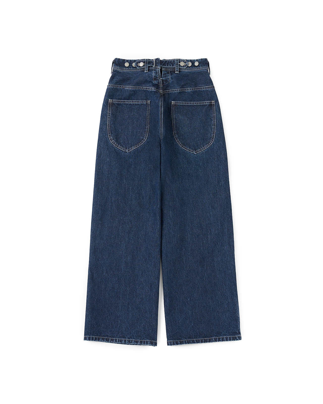 Nomàt】ツートンデニムバックアジャストパンツ | 定番 代表 | カーブ 