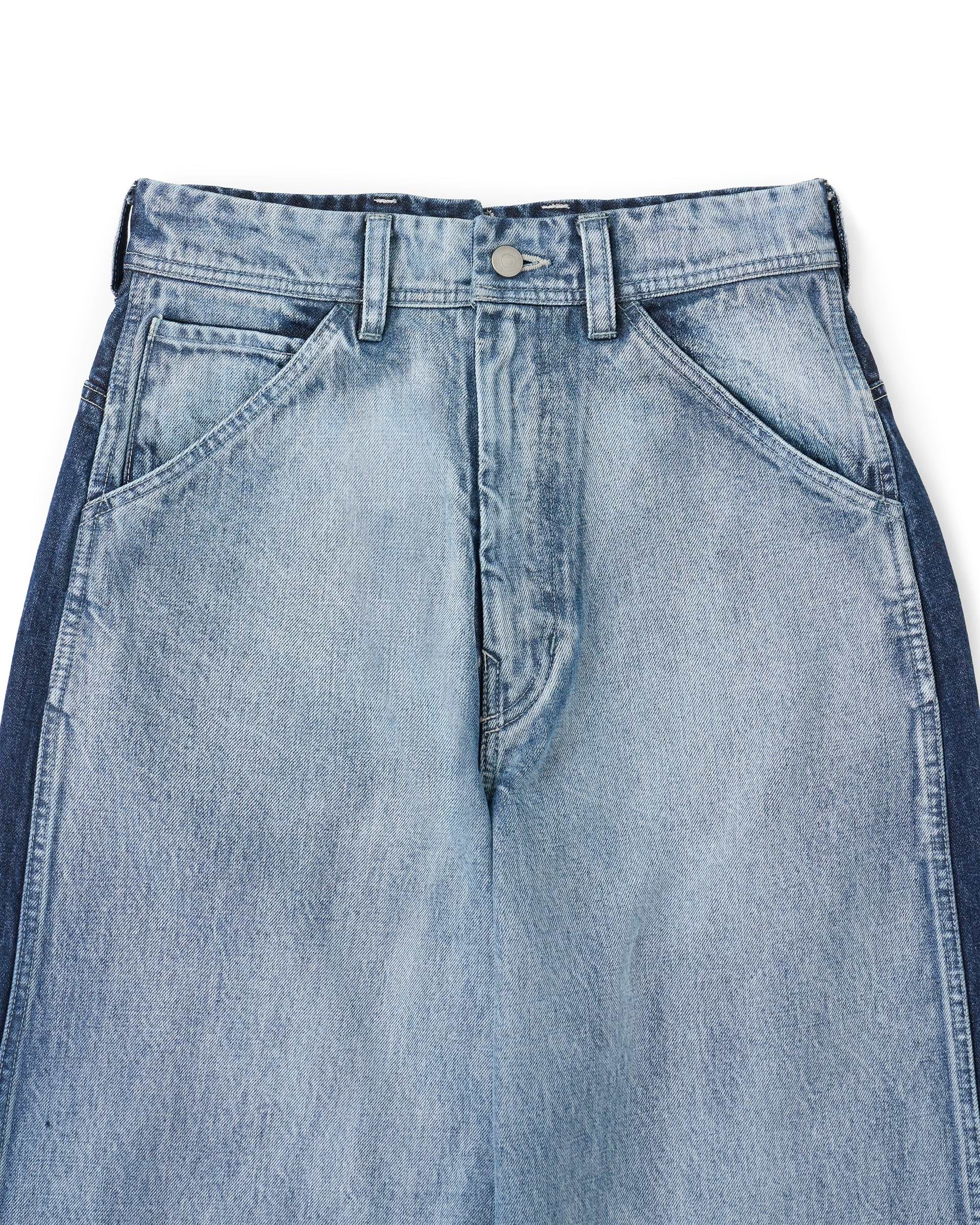 Nomàt】ツートンデニムバックアジャストパンツ | 定番 代表 | カーブ
