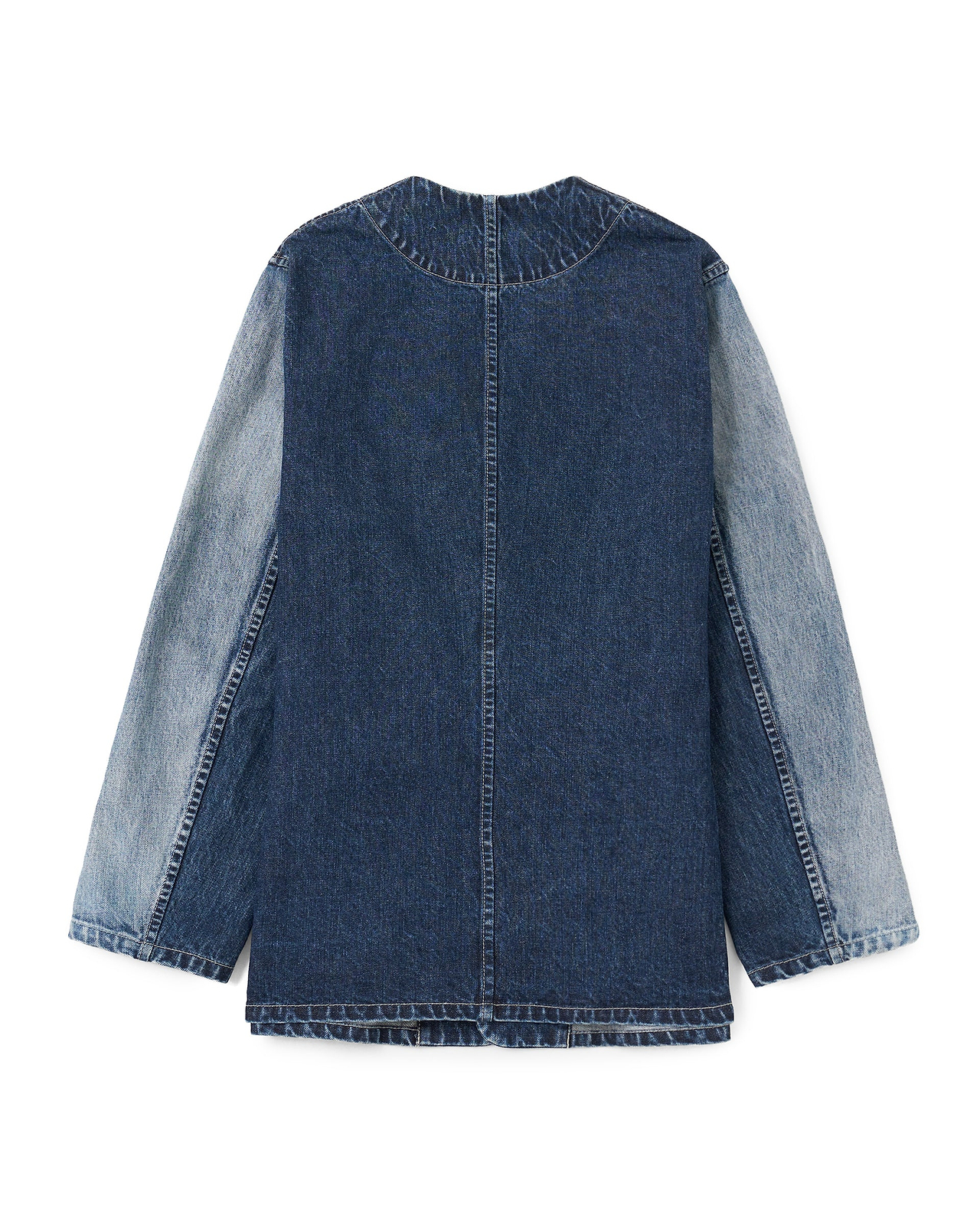 【26SS】ツートンデニムパイピングジャケット