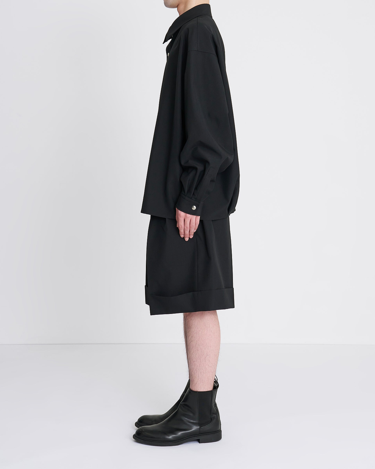 ＜THE RERACS×1LDK×F/STORE＞バルーンカーディガンシャツ