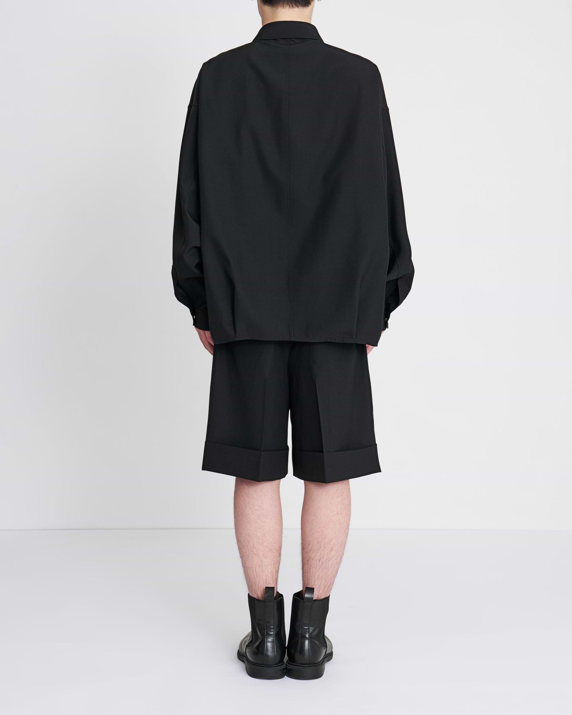 THE RERACS×1LDK×F/STORE＞バルーンカーディガンシャツ | コラボ 26SS