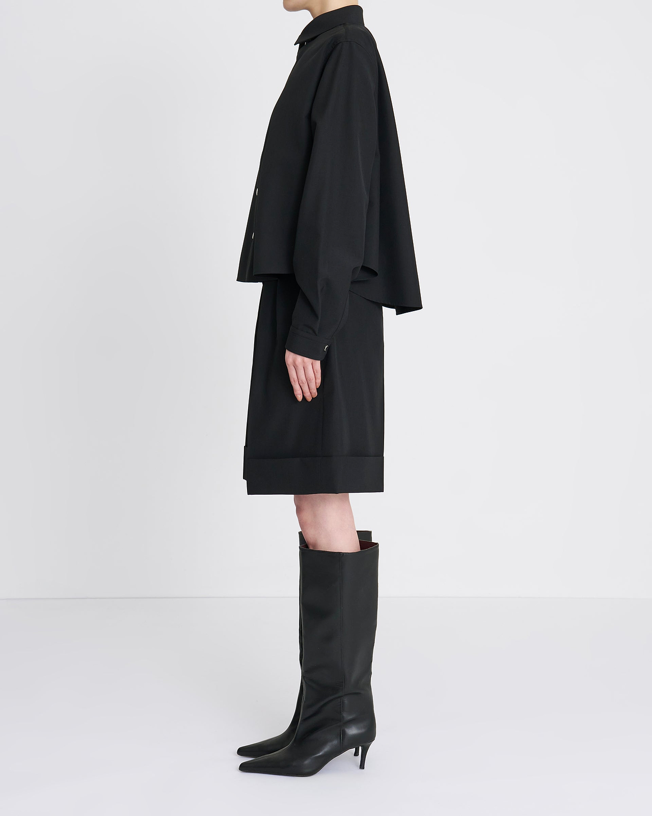 ＜THE RERACS×1LDK×F/STORE＞レギュラーカラーAラインシャツ