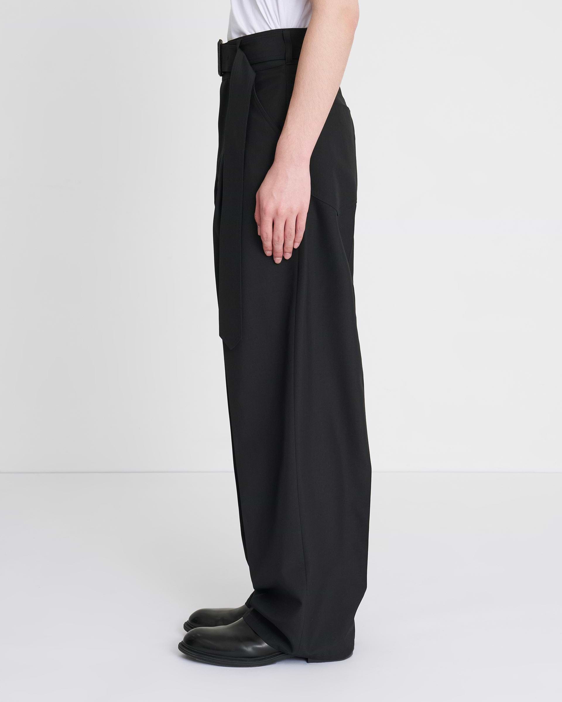 THE RERACS×1LDK×F/STORE＞ ベルテッドワイドパンツ（メンズ