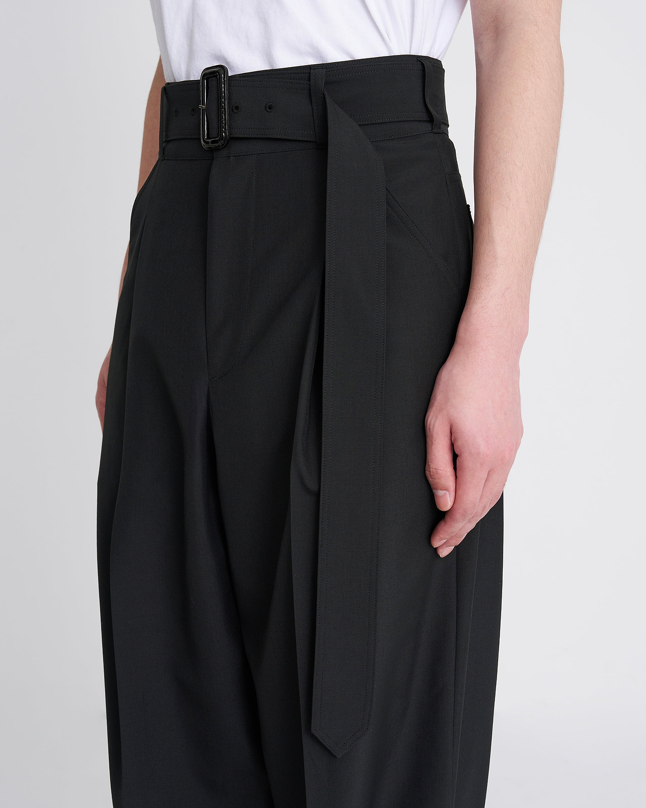 ＜THE RERACS×1LDK×F/STORE＞ ベルテッドワイドパンツ（メンズ）