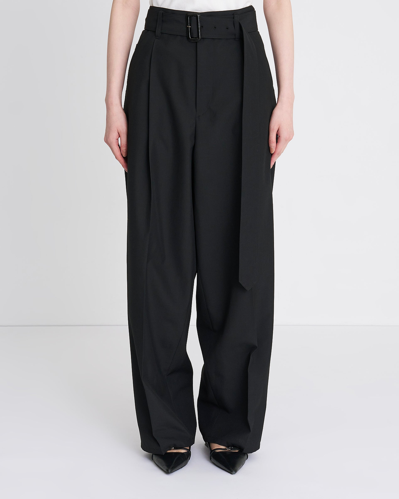 ＜THE RERACS×1LDK×F/STORE＞ ベルテッドワイドパンツ（ウィメンズ）