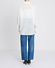 【26SS】ディープVネックコットンシルクシャツ