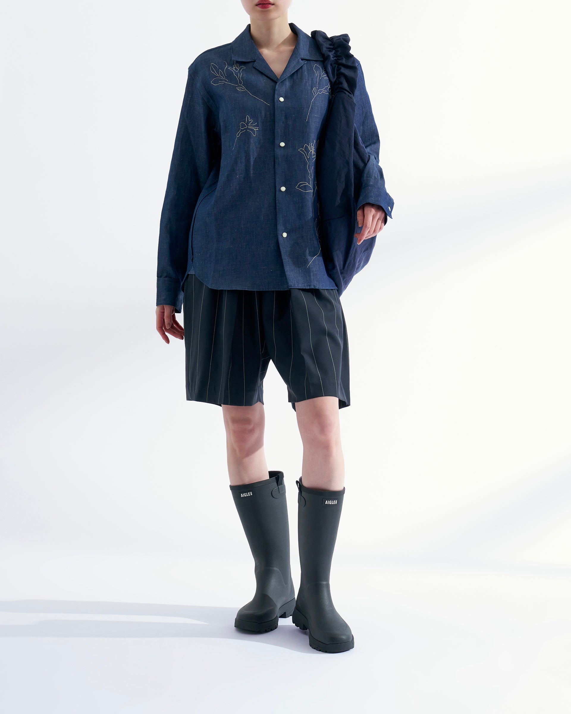 AIGLE】アリアハイラバーブーツ ブラック | 海外製 ラバーブーツ | F