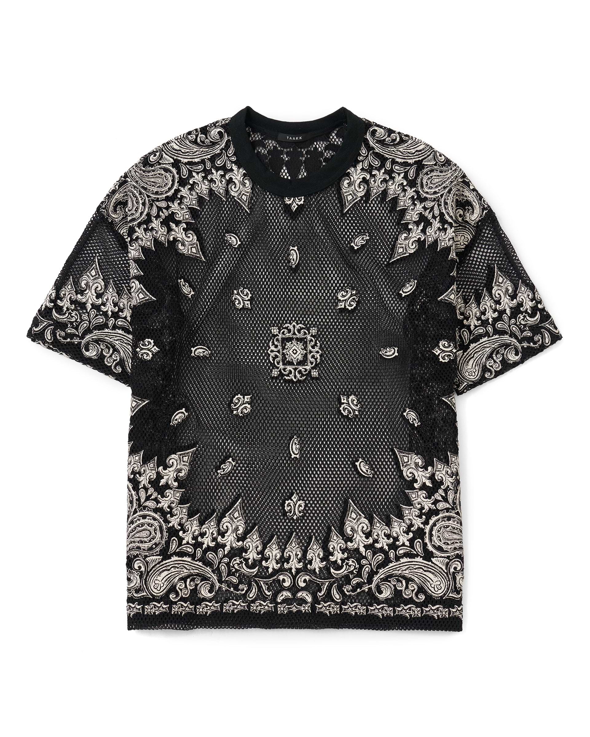 G*d様 TAAKK 26SS メッシュショーツ サイズ2 TAAKK】Tシャツ | メッシュ | 発泡プリント 立体 | F/STORE