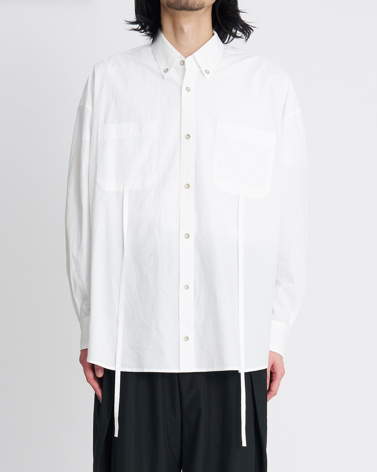 【26SS】ネクタイシャツ（コットン）