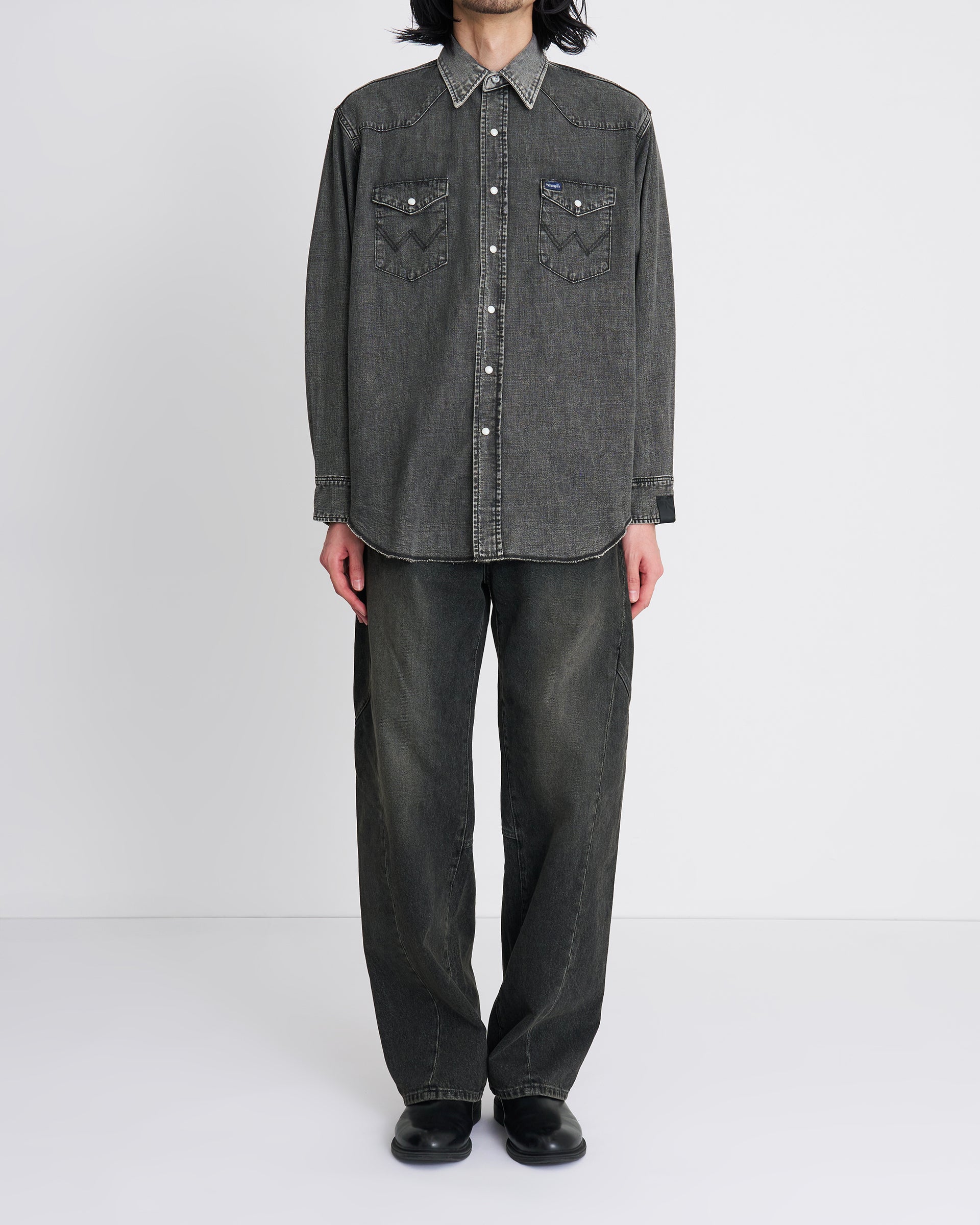 N.HOOLYWOOD】＜N.HOOLYWOOD COMPILE × WRANGLER＞シャツ