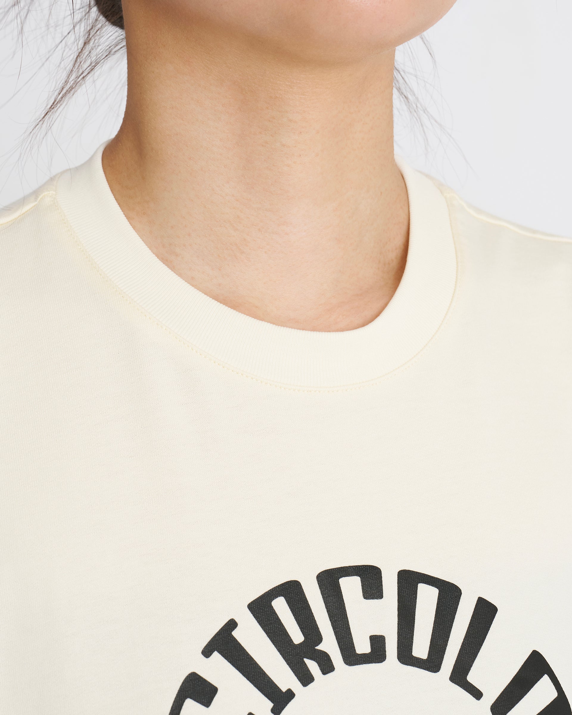 VIVIANO】チルコロ ロングTシャツ | ワンピース | ロゴ レース | F