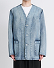【26SS】ツートンデニムパイピングジャケット