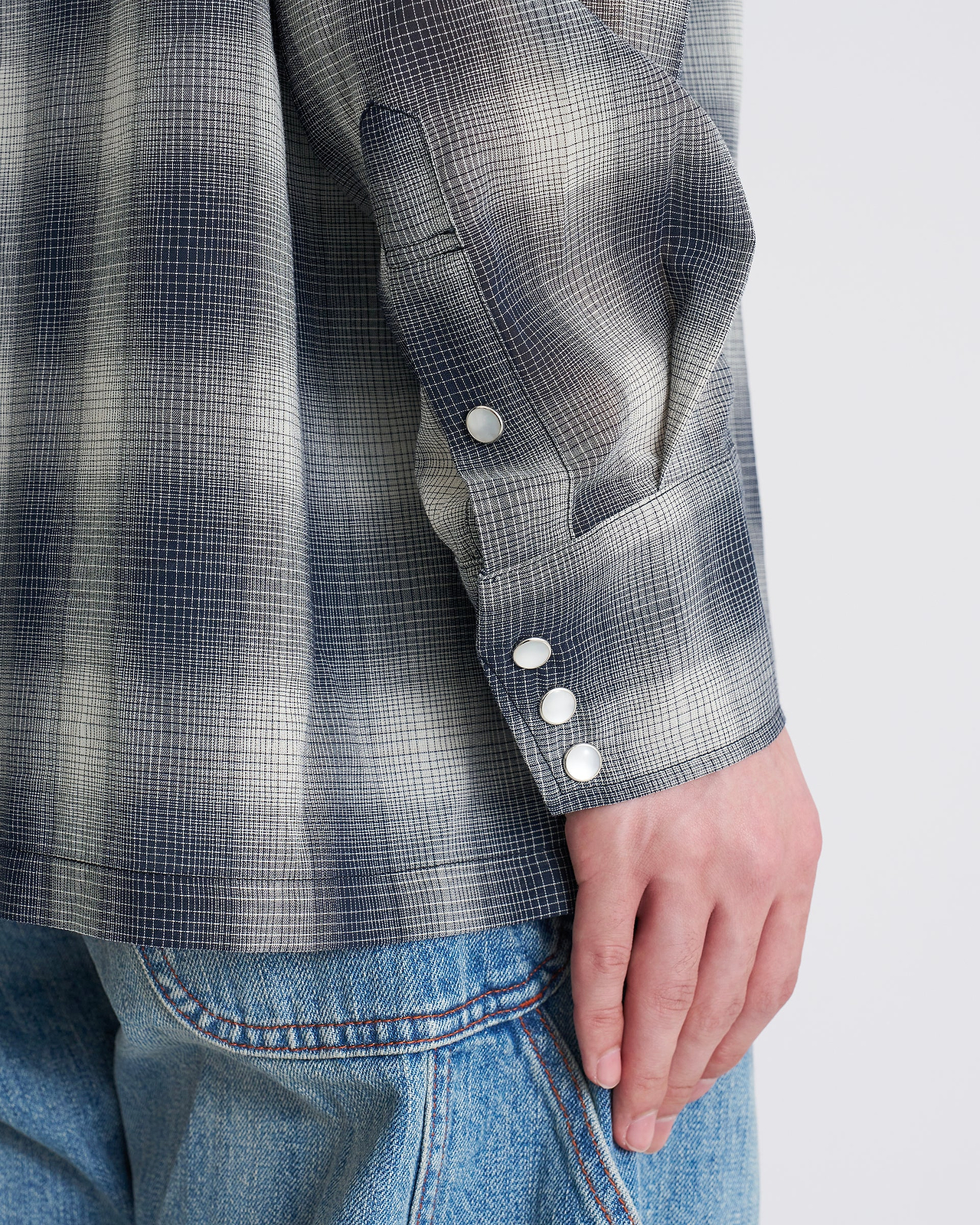【26SS】＜N.HOOLYWOOD COMPILE × BIG MAC＞ウエスタンシャツ