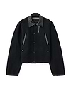 【26AW】メルトンクロップドジャケット