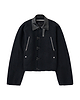 【26AW】メルトンクロップドジャケット
