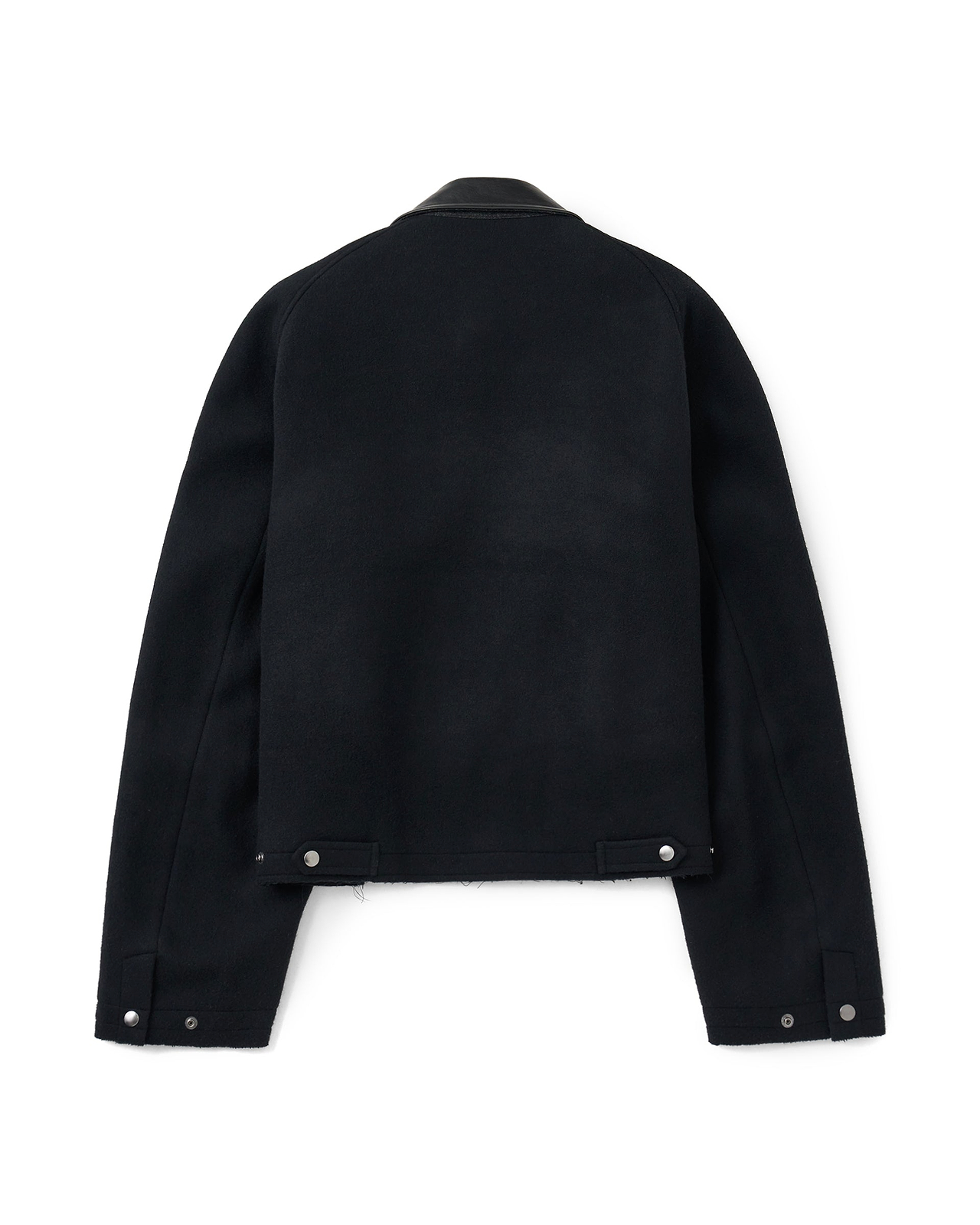 【26AW】メルトンクロップドジャケット