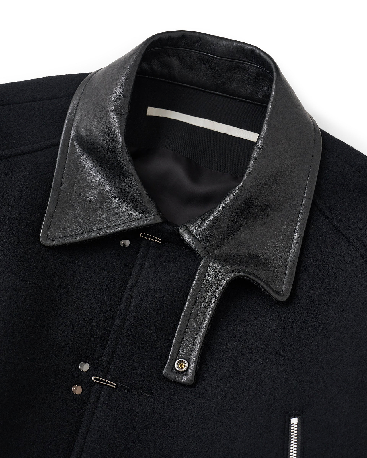 【26AW】メルトンクロップドジャケット