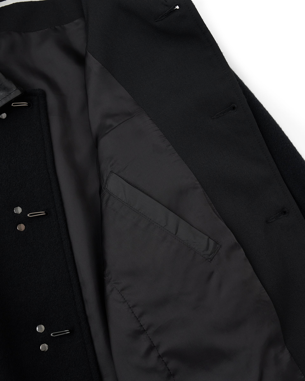 【26AW】メルトンクロップドジャケット