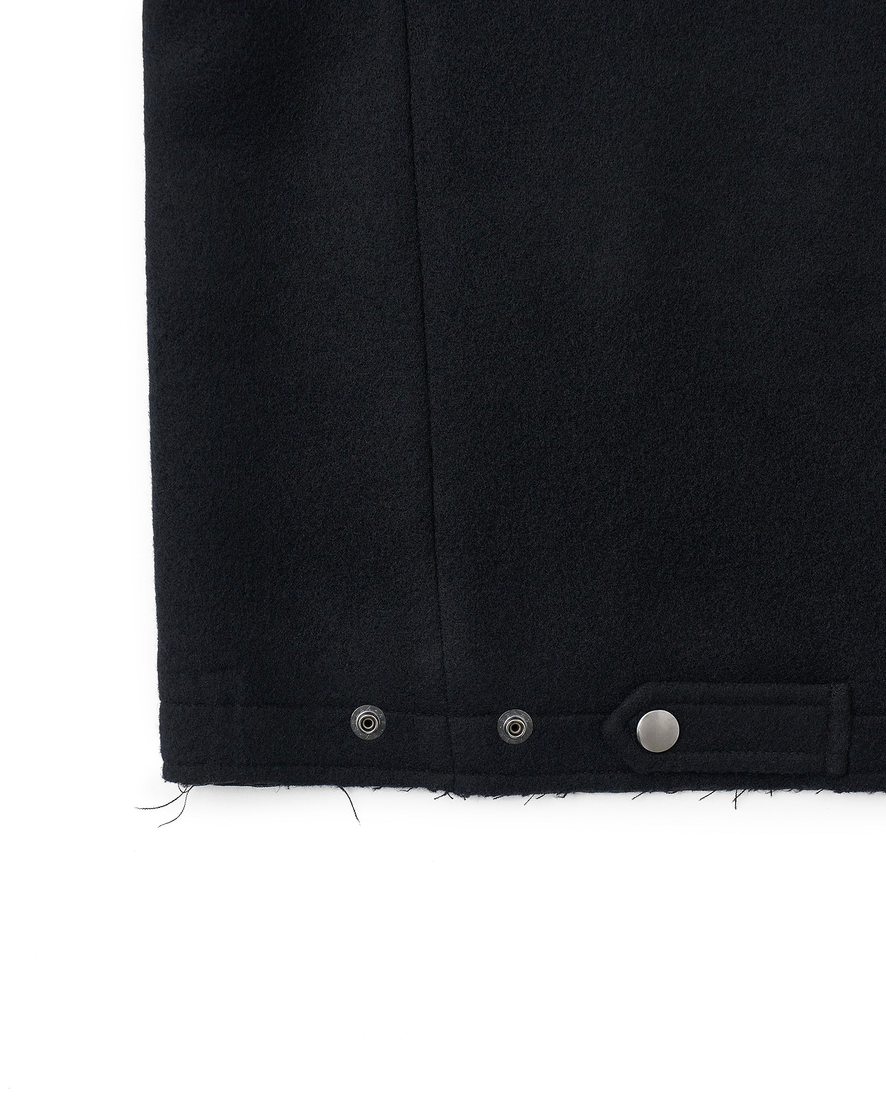 【26AW】メルトンクロップドジャケット