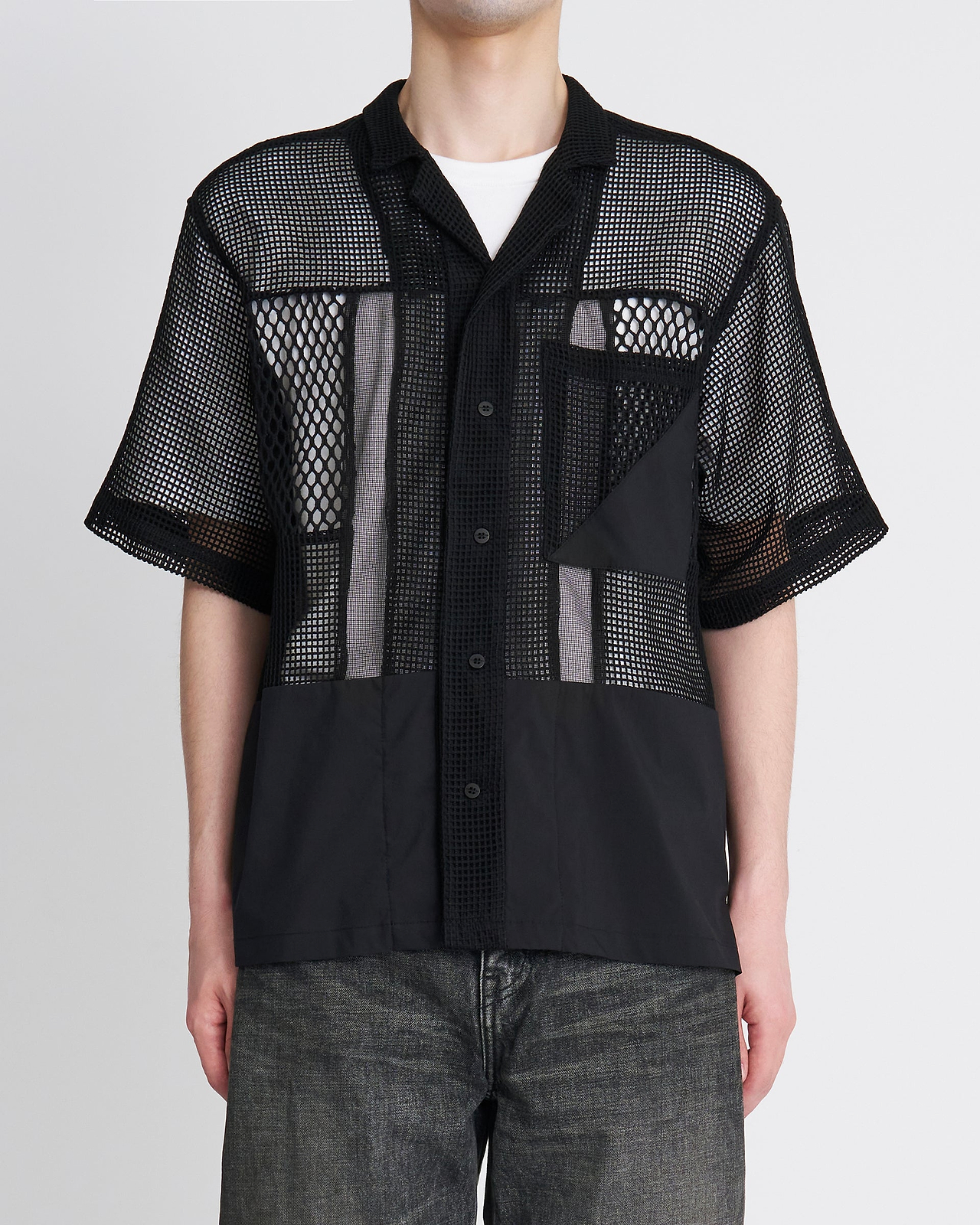 【26SS】メッシュS/Sシャツ