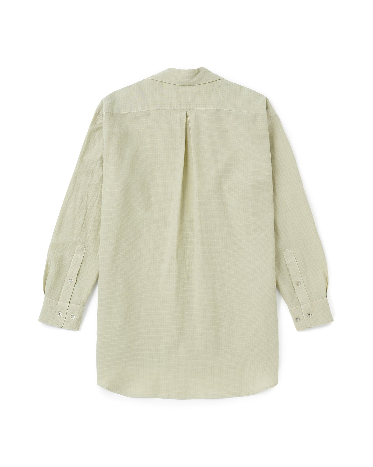 【26SS】スキッパーシャツ（シルクコットンリップストップ）