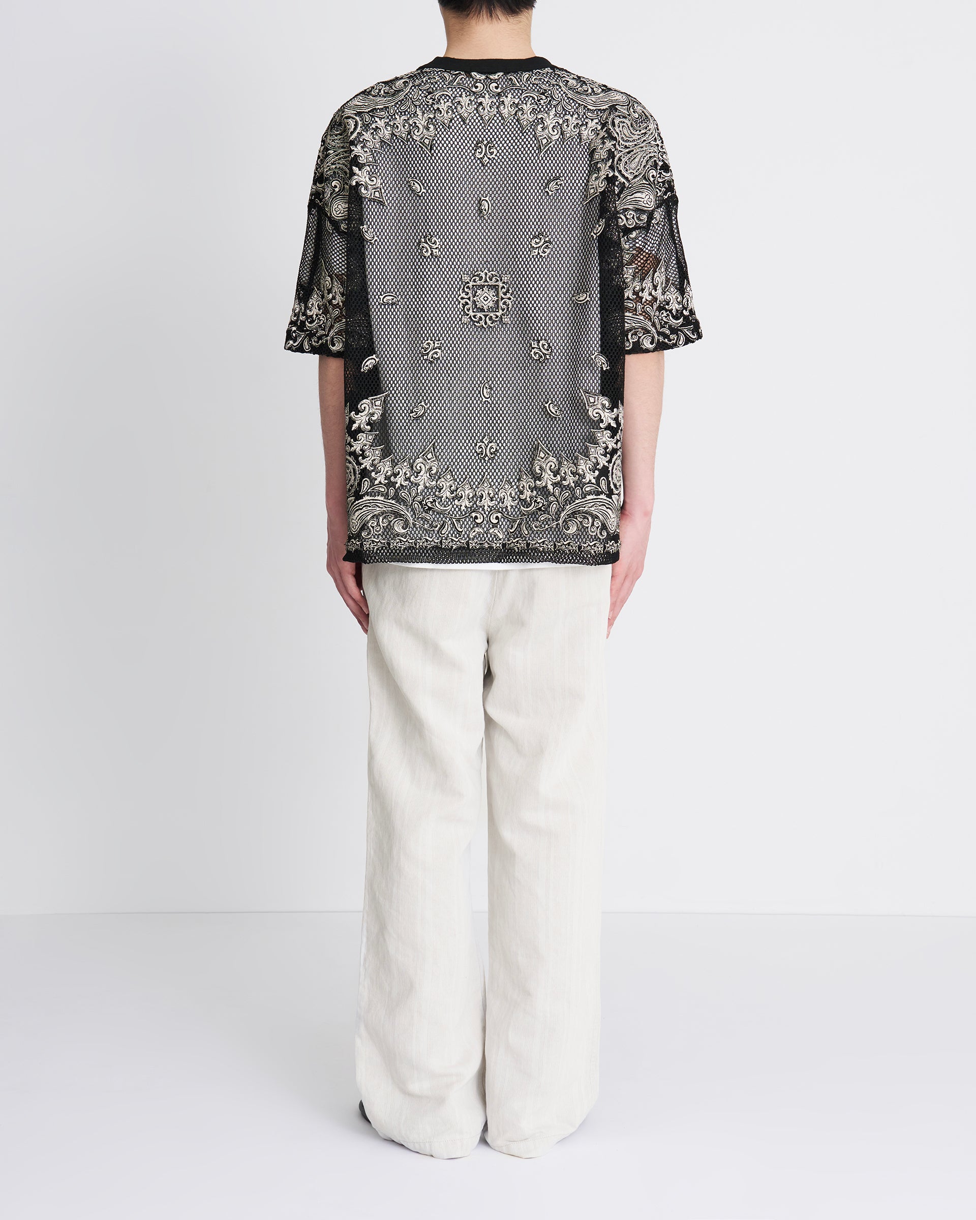 TAAKK】Tシャツ | メッシュ | 発泡プリント 立体 | F/STORE