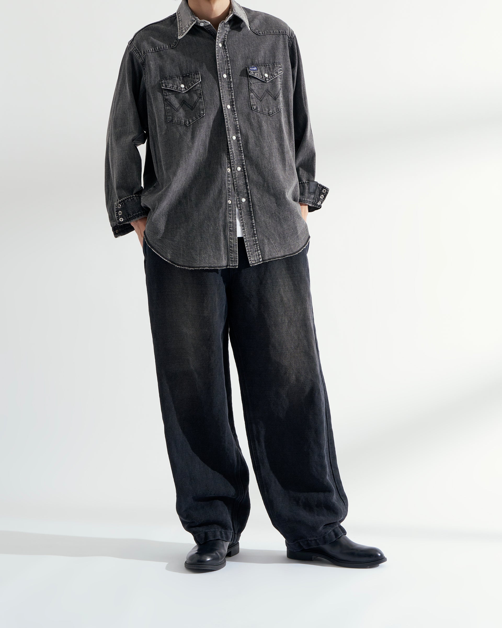N.HOOLYWOOD】＜N.HOOLYWOOD COMPILE × WRANGLER＞シャツ