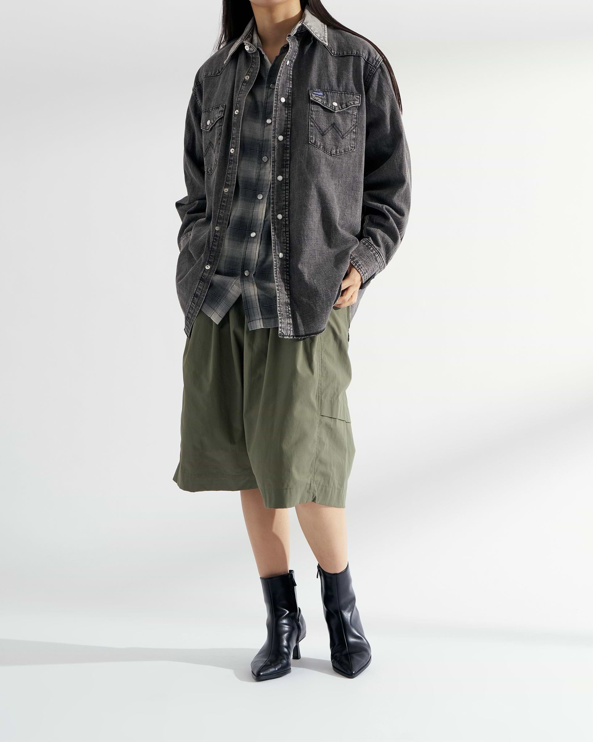 N.HOOLYWOOD】＜N.HOOLYWOOD COMPILE × WRANGLER＞シャツ