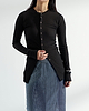 【26AW】パールドットカーディガン