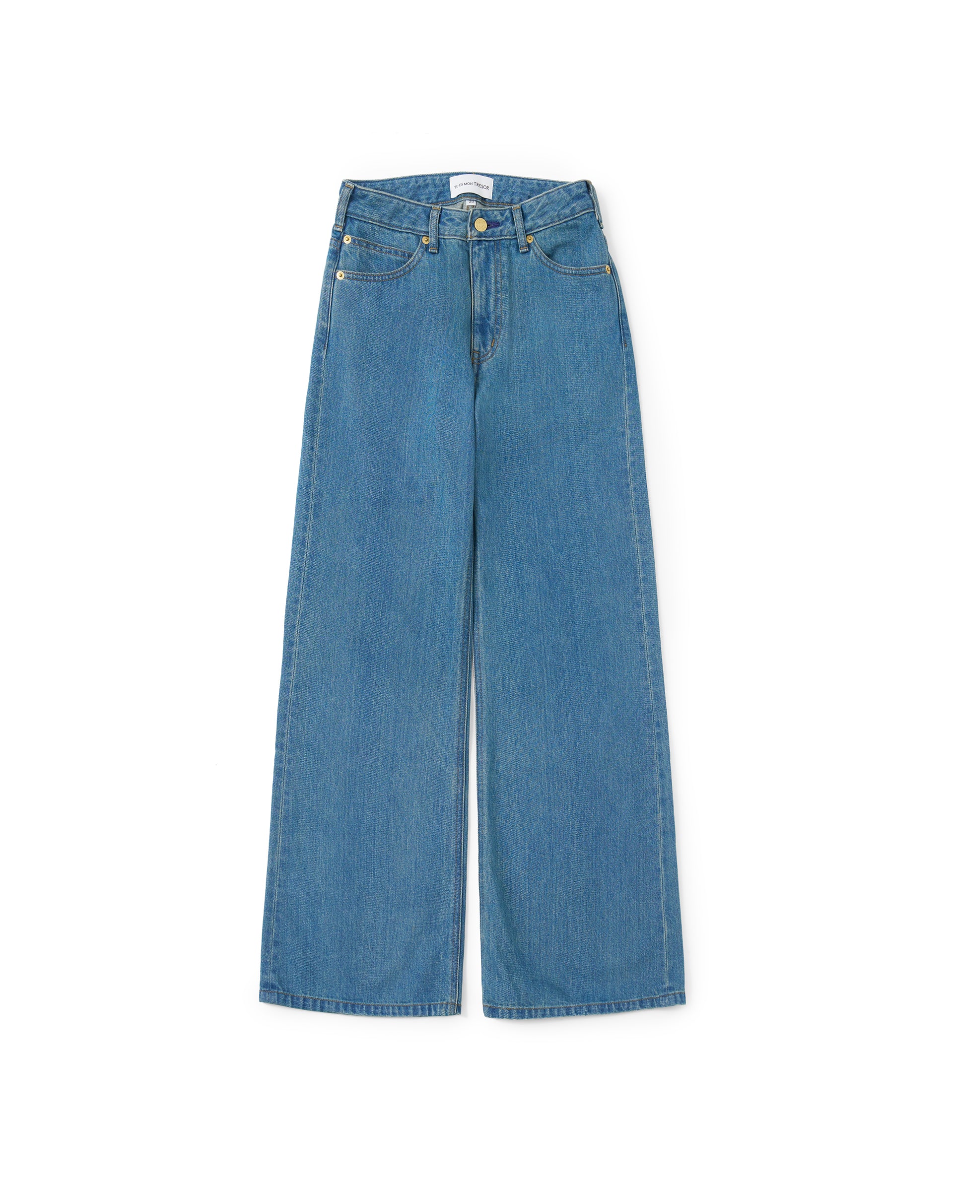 TU ES MON TRÉSOR The Jet Jeansジーンズ Tu es mon Tresor（トゥ エ モン トレゾア）】The Kyanite Jean