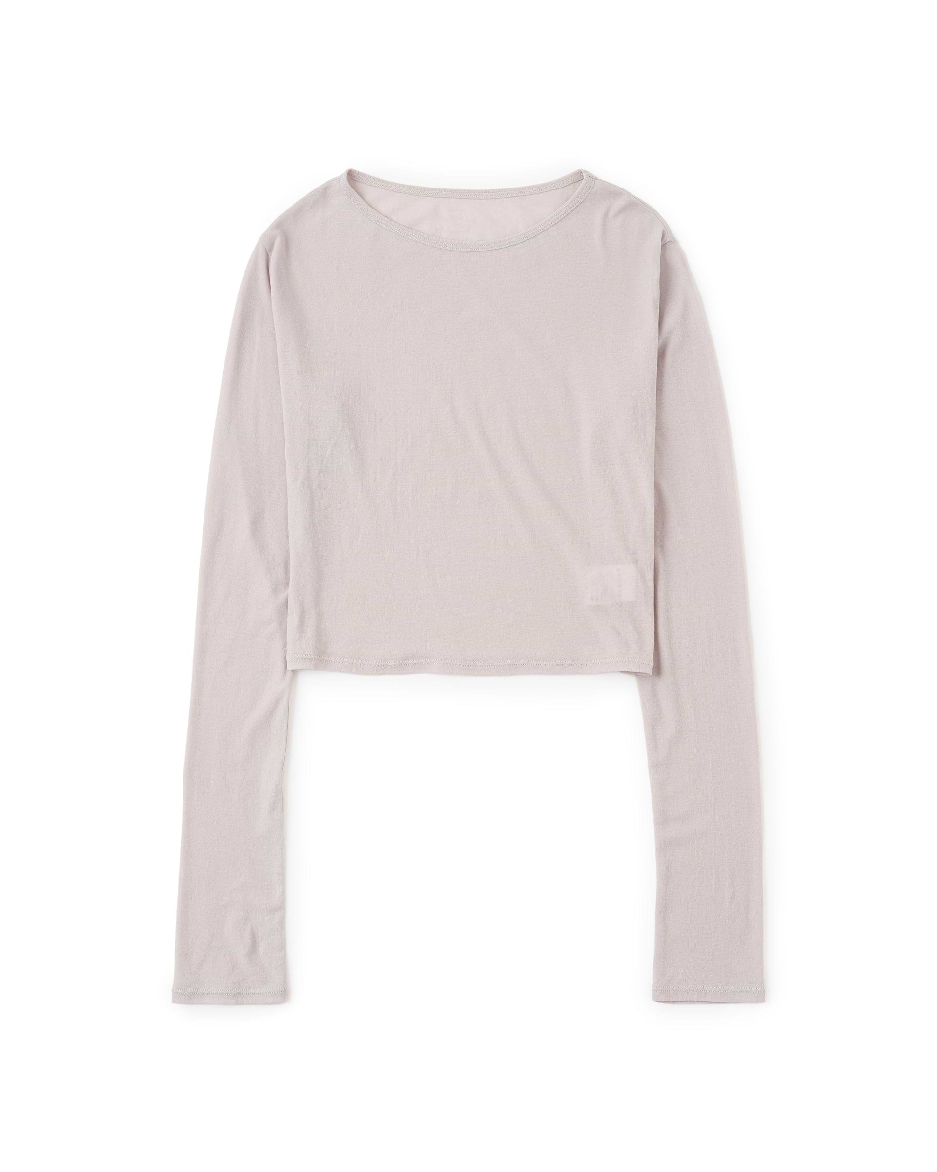 アパレル　トレソー品 Tu es mon Tresor（トゥ エ モン トレゾア）】Crew Neck Cropped Top