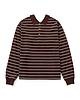 【26AW】ベルベットボーダーWポロシャツ