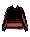 【26AW】ベルベットボーダーWポロシャツ