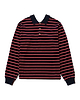 【26AW】ベルベットボーダーWポロシャツ