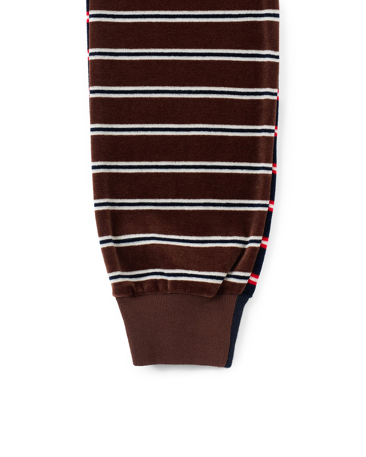 【26AW】ベルベットボーダーWポロシャツ