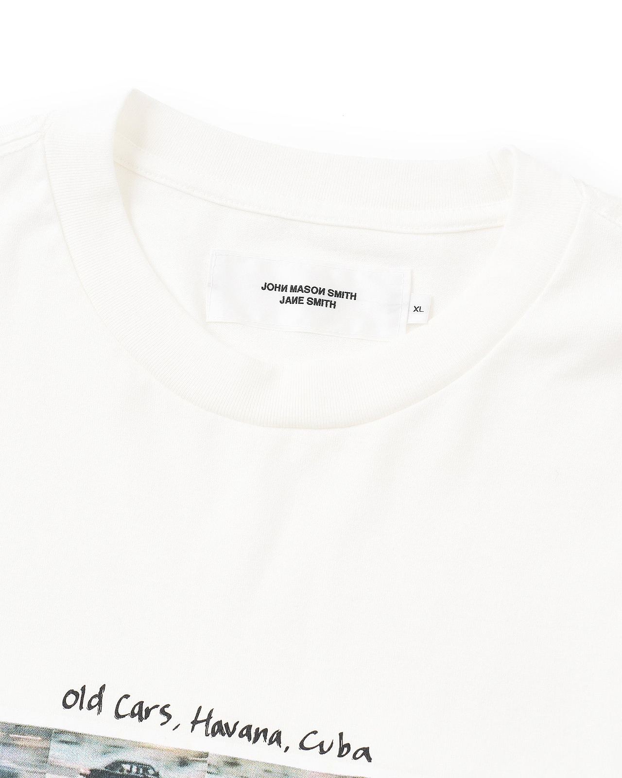 【26AW】アイボリー・セラ "OLD CARS HAVANA, CUBA" S/S Tシャツ