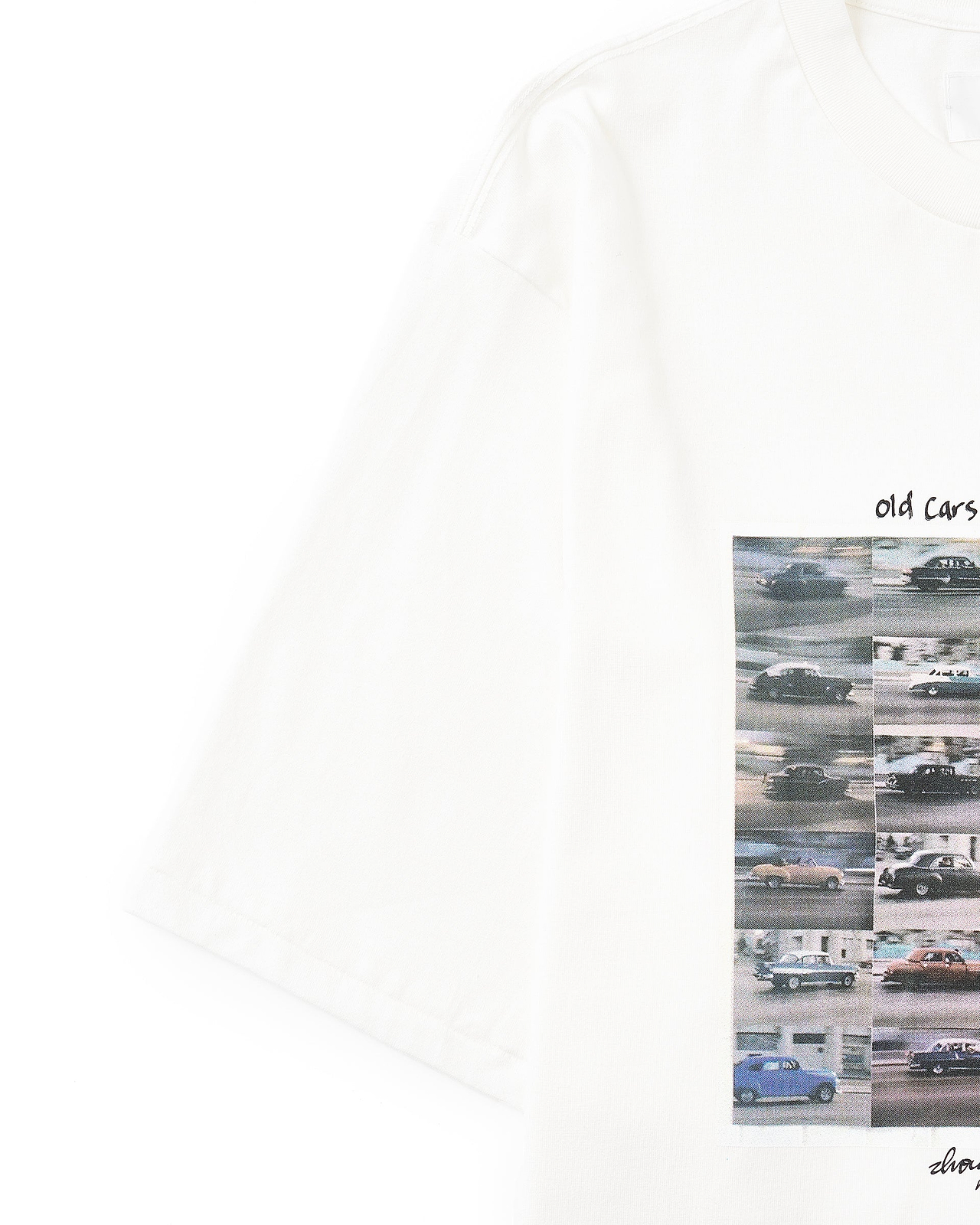 【26AW】アイボリー・セラ "OLD CARS HAVANA, CUBA" S/S Tシャツ