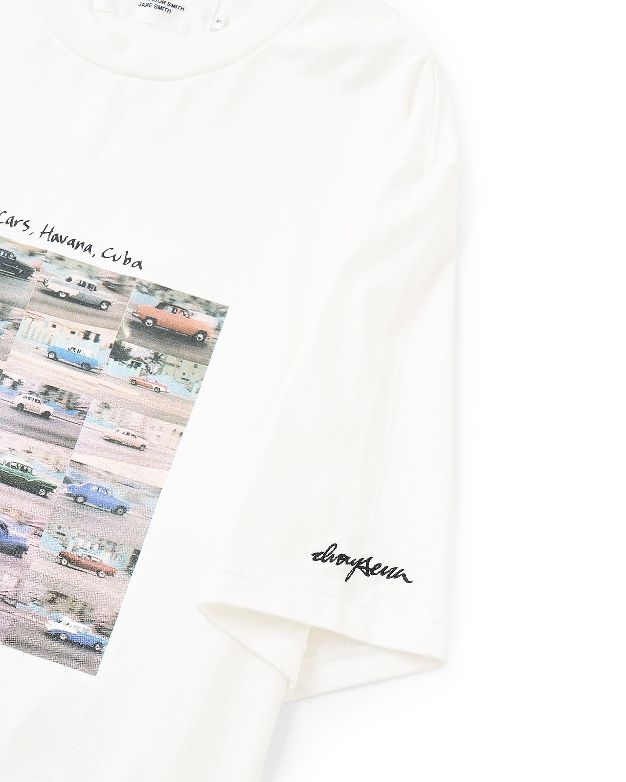 【26AW】アイボリー・セラ "OLD CARS HAVANA, CUBA" S/S Tシャツ