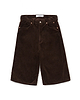 【26AW】8W コーデュロイ 5ポケット 15インチ ショートパンツ