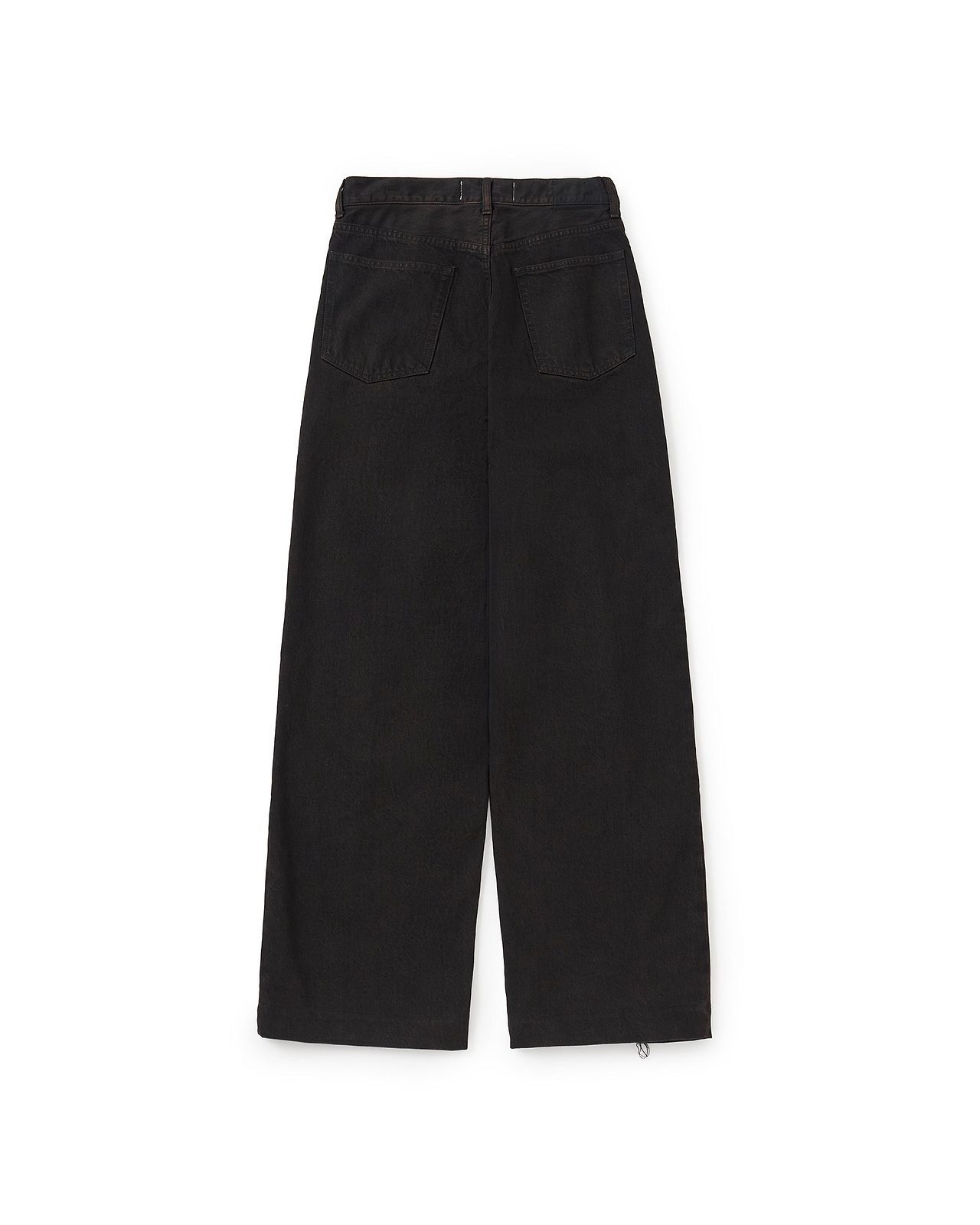 【26AW】13オンスデニムブロークンクリースピンタックパンツ