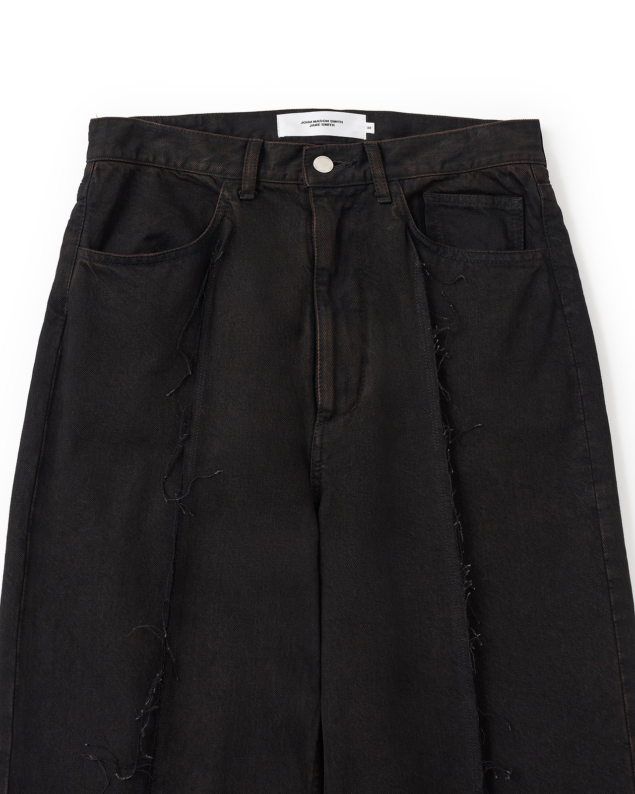 【26AW】13オンスデニムブロークンクリースピンタックパンツ